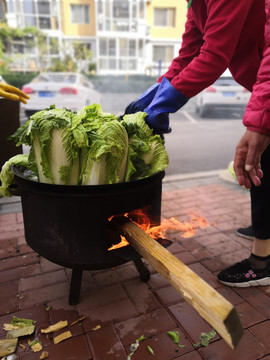 东北酸菜加工