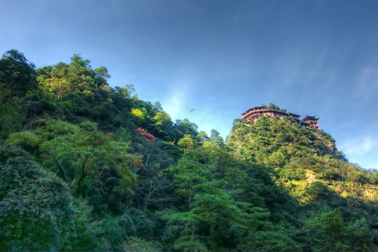 武义牛头山天师峰