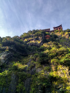 武义牛头山顶峰栈道