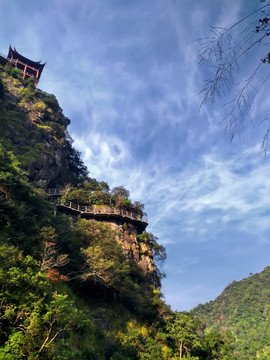 武义牛头山天师峰栈道