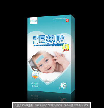 退熱貼平面圖