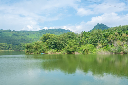 海南白石岭生态水库