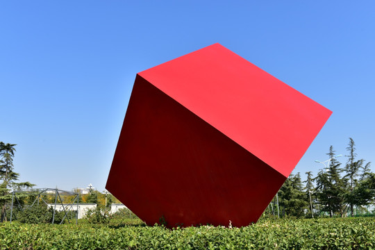 立方体雕塑