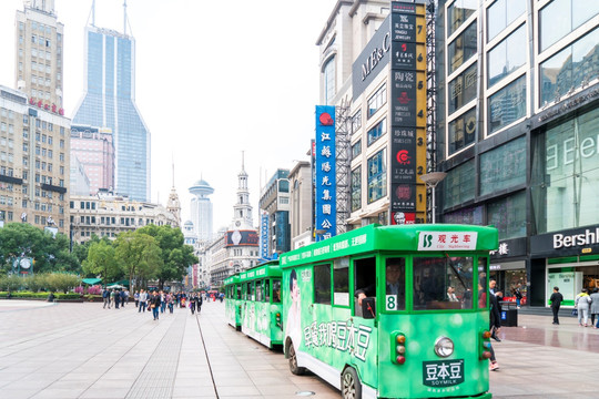 上海南京路步行街