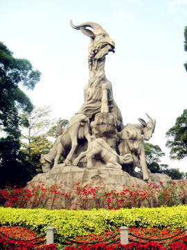 广州五羊雕像
