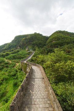 辽宁丹东虎山长城风光