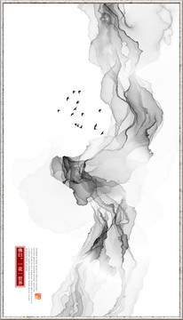 水墨畫軟膜天花