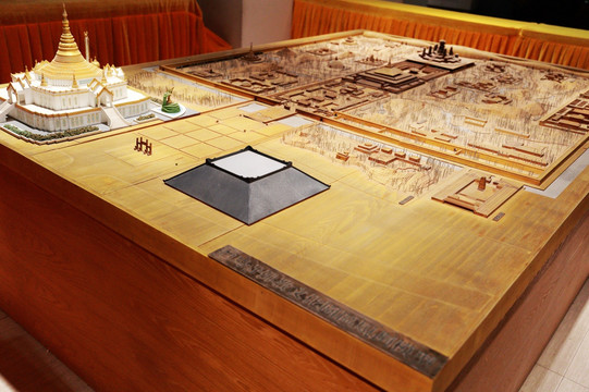 白马寺建筑模型