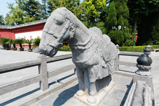 洛阳白马寺白马驮经