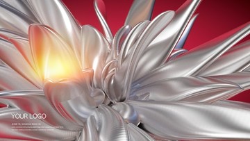 金屬花