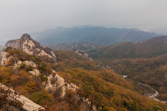 凤凰山红叶秋色自然风光148