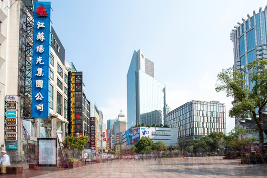 上海南京路街景