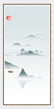 中國(guó)水墨裝飾畫(huà)