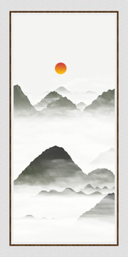 中國(guó)水墨裝飾畫