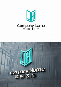 JHLOGO設(shè)計JH標(biāo)志