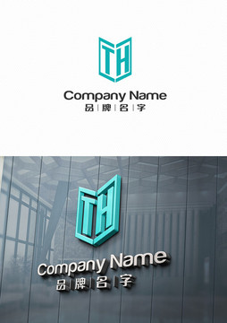 THLOGO設(shè)計TH標志