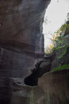 伍山石窟景区