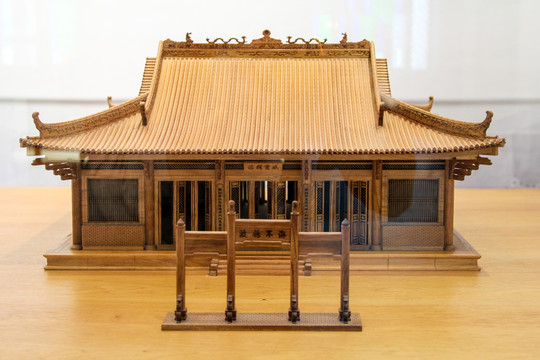 南海神庙模型