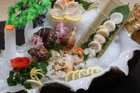 甜貝刺身