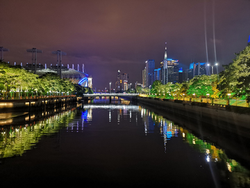 海心沙夜景