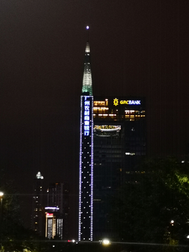 广州花城汇夜景