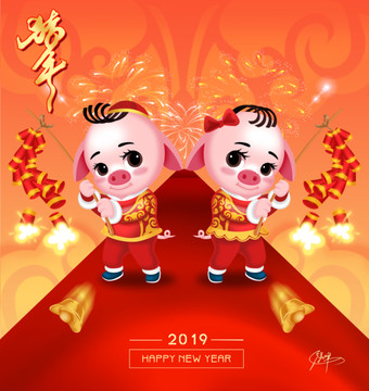 2019豬年