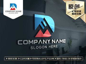 M字母標(biāo)志M字母LOGO設(shè)計(jì)