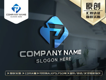P字母LOGO設(shè)計(jì)