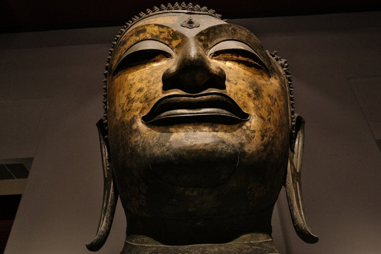 泰国国家博物馆馆藏佛教造像佛首