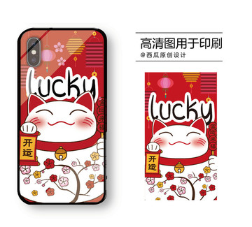 手機(jī)殼高清印刷平面圖