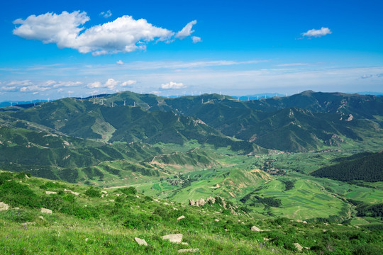 冰山梁冰川自然风光