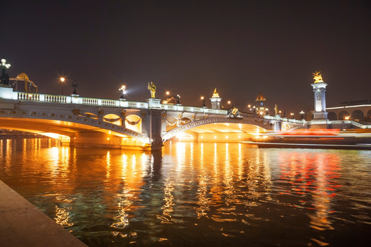 天津城市夜景