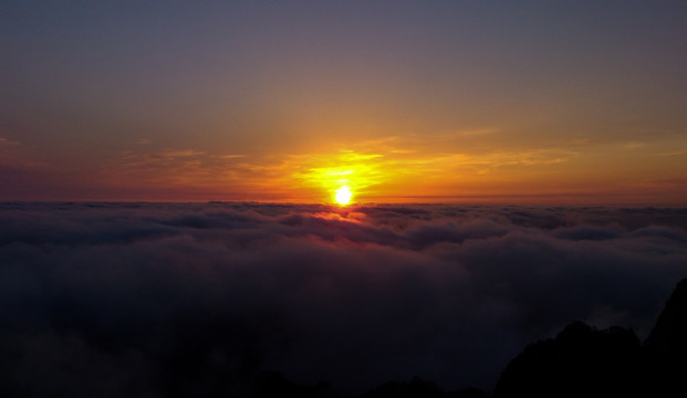 黄山日出