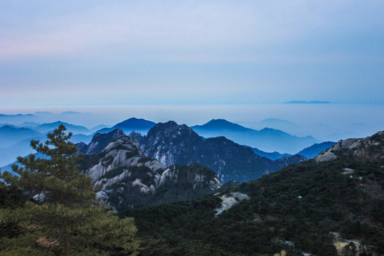 安徽黄山风光