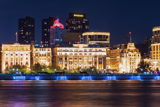 上海外滩美丽夜景