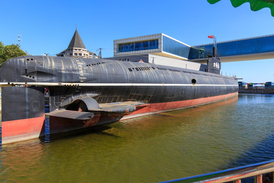 大连旅顺潜艇博物馆033型潜艇