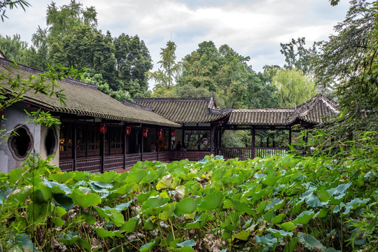 眉山三苏祠园林景观