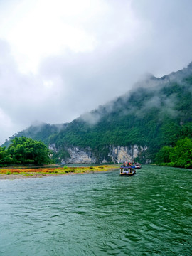 桂林阳朔小漓江风光