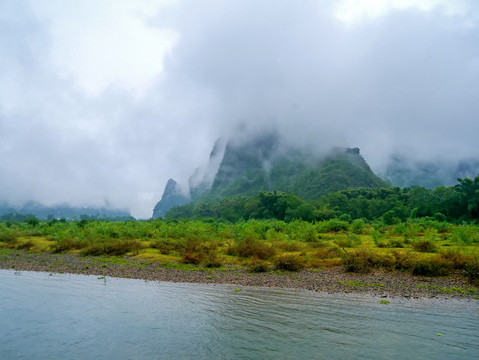 桂林阳朔小漓江风光