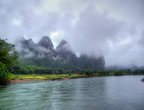 桂林阳朔漓江山水