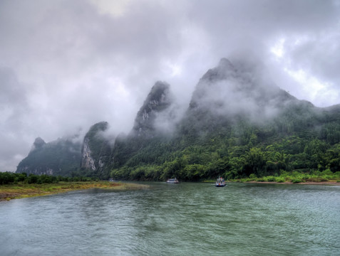 桂林山水漓江风光