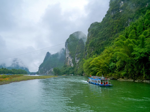 桂林山水漓江风光