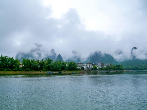 广西桂林山水漓江