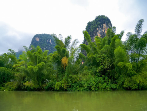 桂林阳朔遇龙河