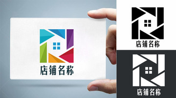 创意房地产logo标志商标设计