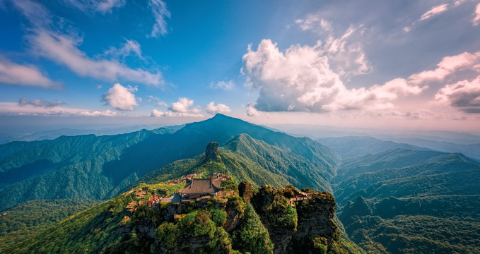 梵净山全景