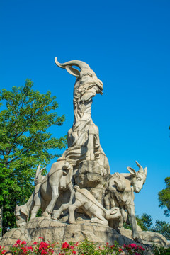 广州五羊雕像