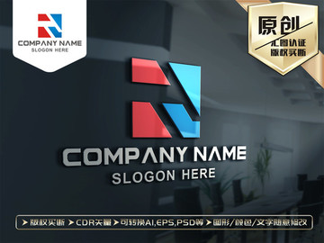 H字母LOGO设计