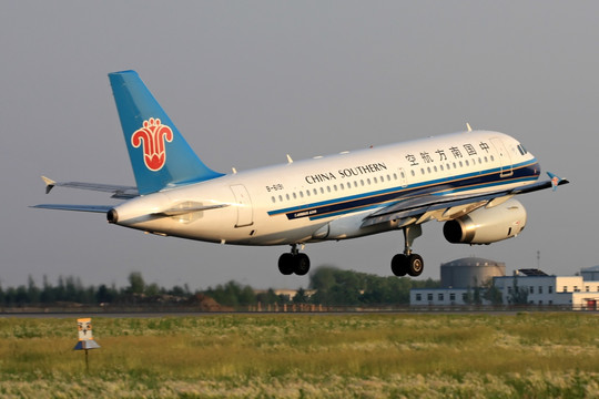 中国南方航空飞机起飞