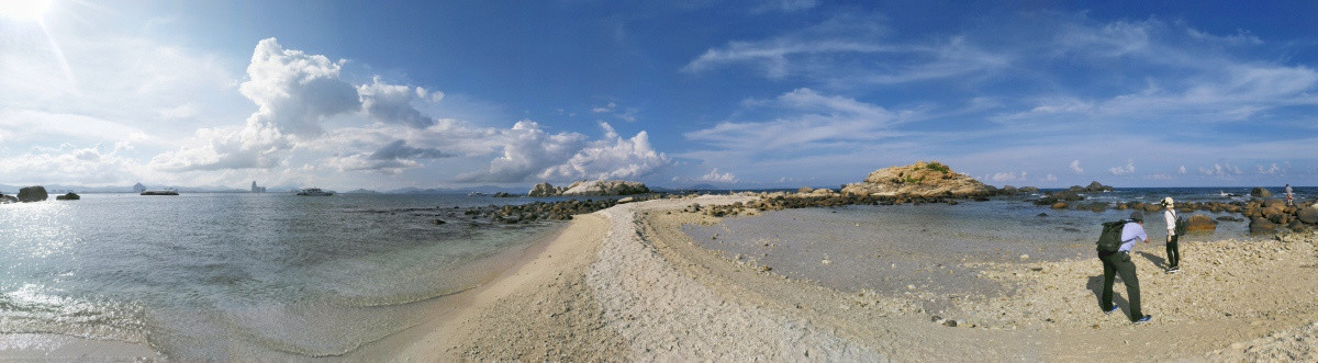 海滩全景